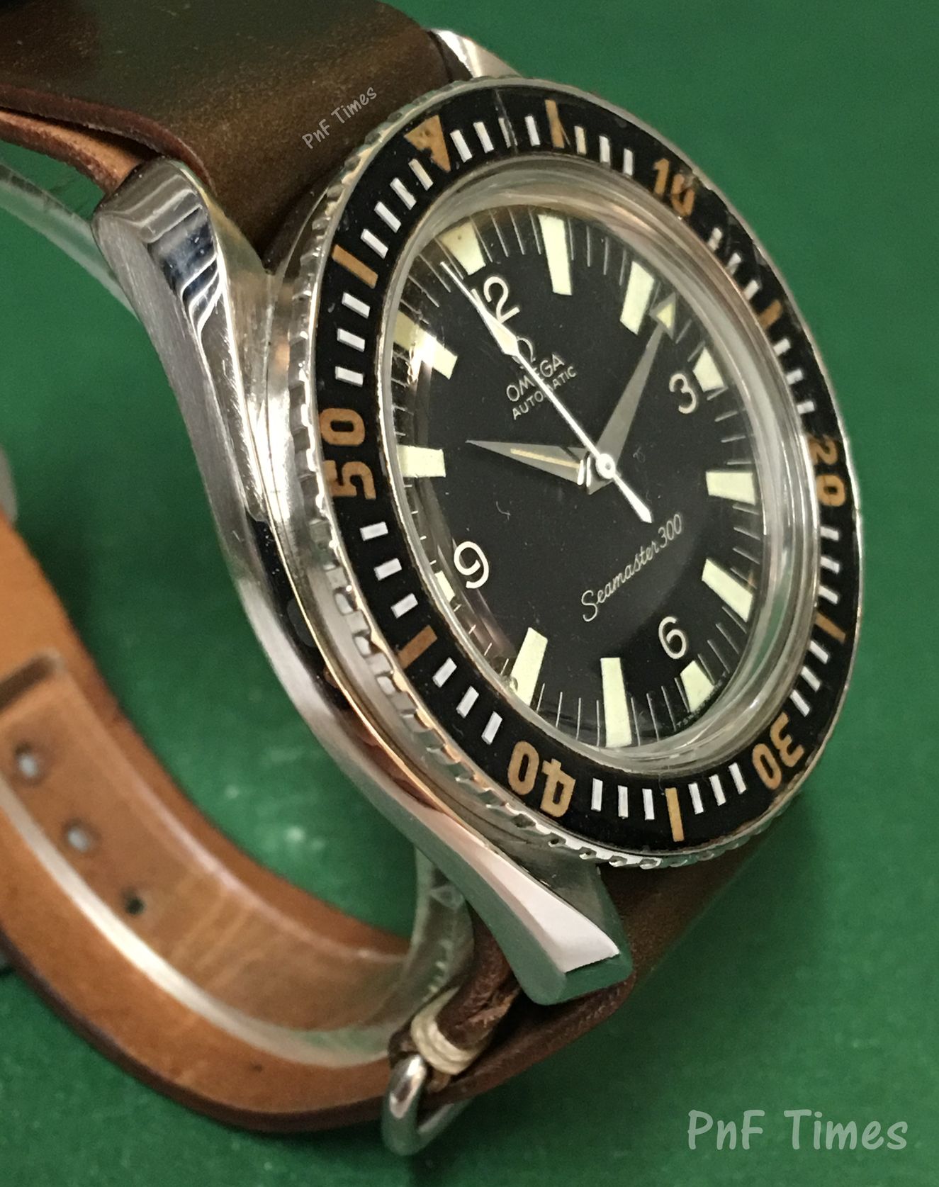 Omega Ref.165.024-64 Seamaster 300 Automatic Black Dial ...