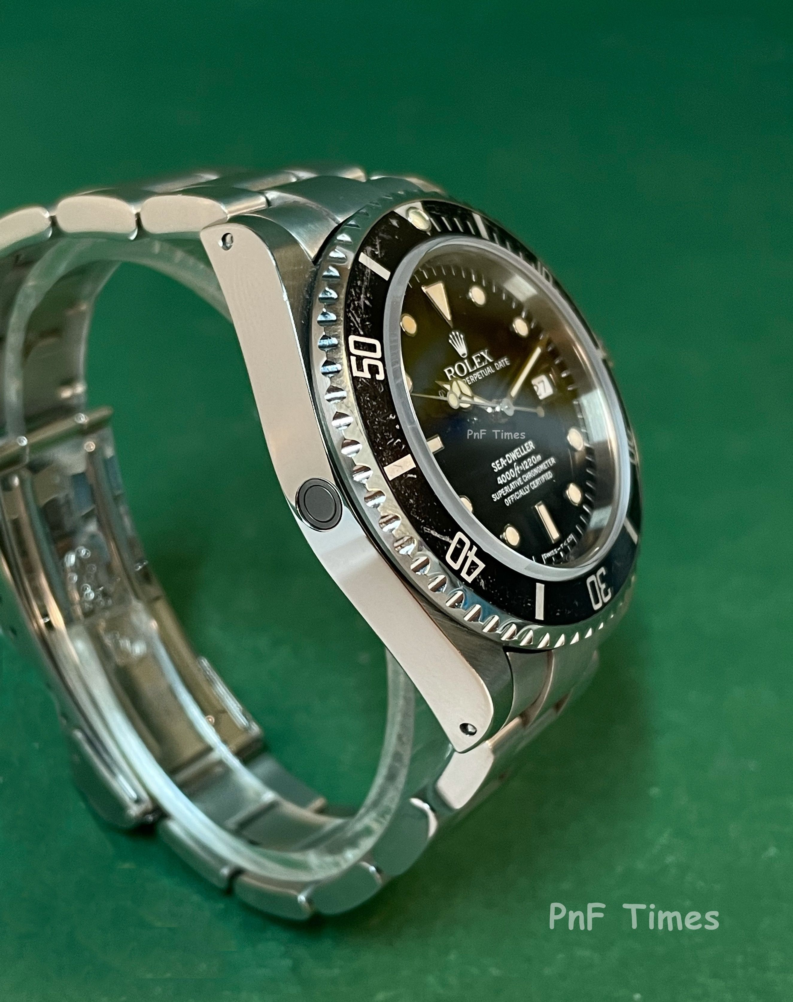 Rolex 16660 Oyster Perpetual Date Sea-Dweller Black Dial With 93160  Bracelet (SOLD) – PnF Times